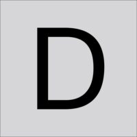 RZB 99223.013.D Buchstabe "D",120mm