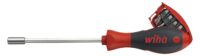 Wiha SB 3809-0101 1/4z Schraubendreher mit Bit Magazin magnetisch 33007