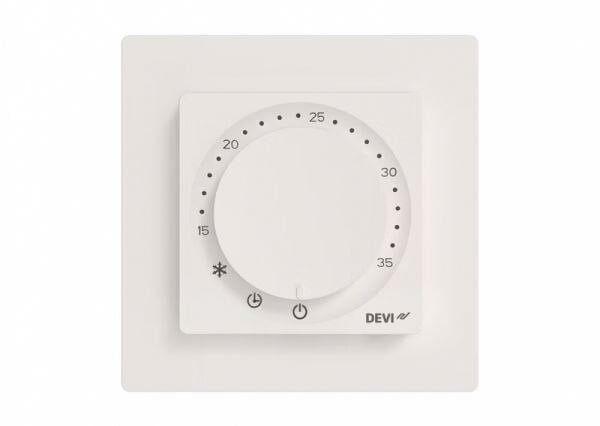 Devi DEVI Raumthermostat 230V 16A IP21 DEVIreg Room mit Display Sensor extern