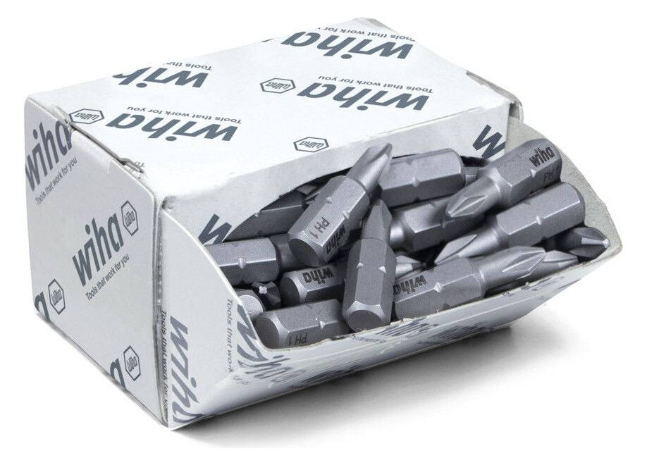 Wiha Wiha 7929Z 7011Z PH1x25mm Bit Set Standard 25mm 08047