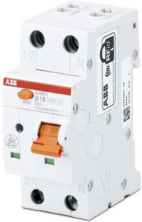ABB Stotz S&J Brandschutzschalter C16,6kA,1P+N S-ARC1 C16