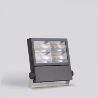 BEGA LED-Anbaustrahler 190W Konv DALI ws 84502K22 4LEDs graphit 2200K 18336lm mt