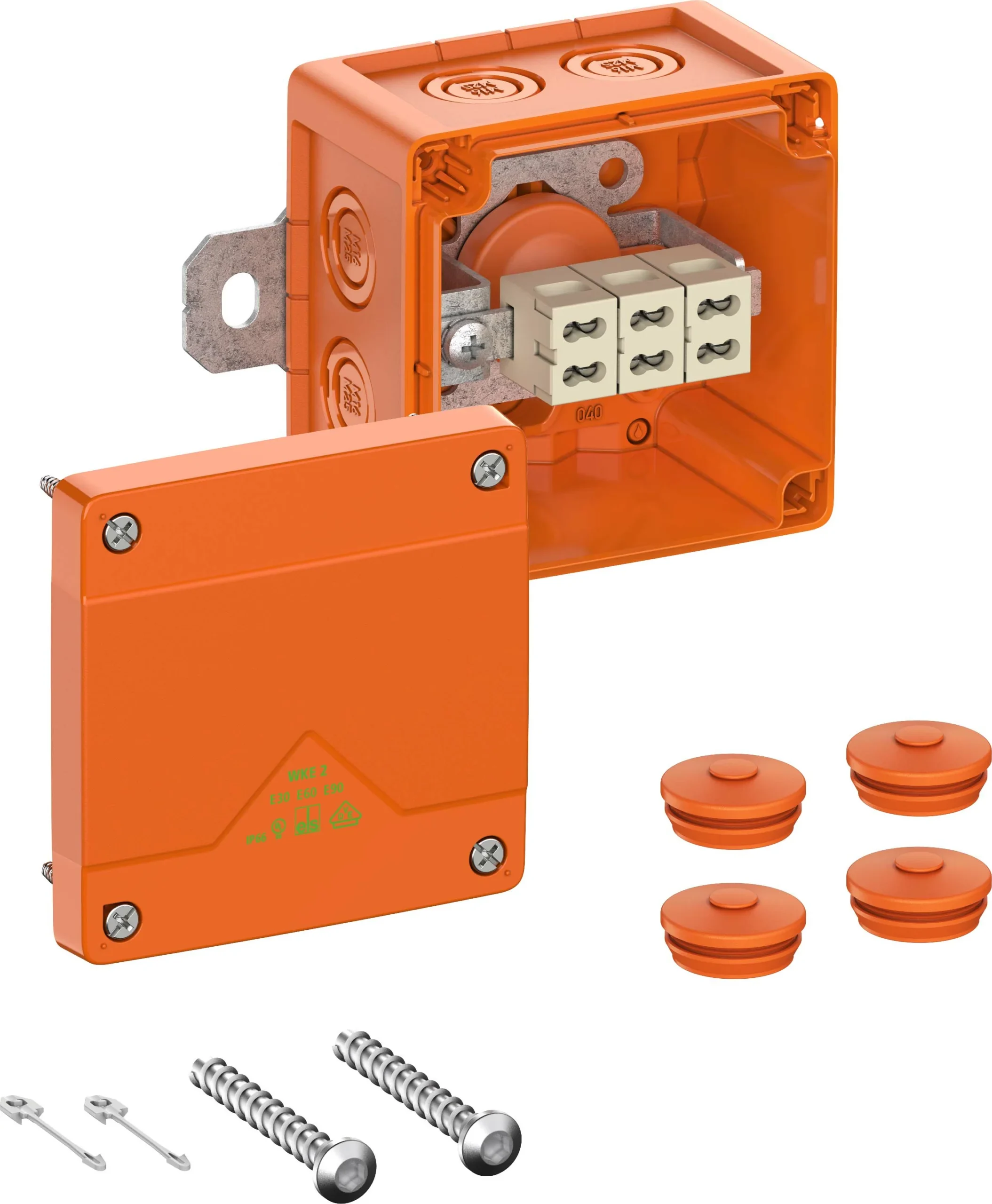 Spelsberg Spelsberg Kabelabzweigkasten WKE 2-Duo 3 x 4qmm