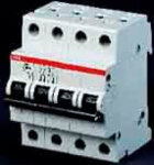 ABB Stotz S&J Sicherungsautomat 10kA 13A B 4-polig S204M-B13
