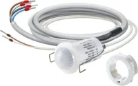 ESYLUX Deckeneinbau-Präsenzmelder 360 Grad, RW ca.8m FB PD-C 360i/8 mini UC