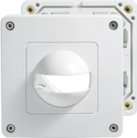 ESYLUX Abdeckung weiß IP44 für MD180i und PD180i COVER IP44 WH