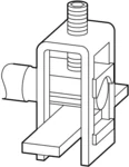 Eaton (Moeller) Sammelschienenklemme für CU 20x5(x10,x15) K20X15/40-A