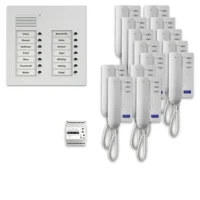 TCS Tür Control Audio Außenstation Pack 14 PUK 2reihig14Tast Unterputz PPU14/2-EN/02