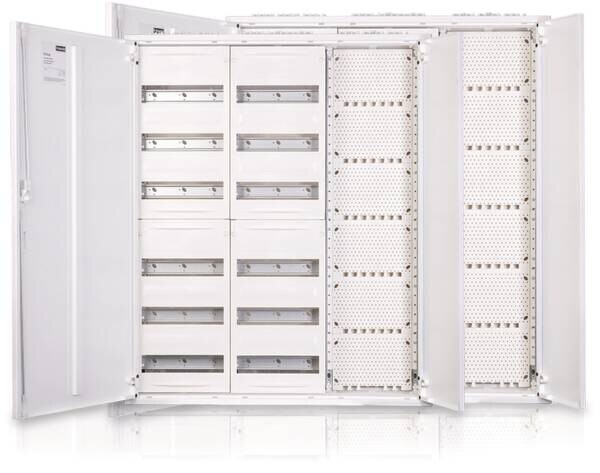 F-Tronic F-tronic Multimediaverteiler Aufputz 6x24TE FV3-6-M1 ST IP31 800x950x165mm