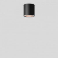 BEGA LED-Deckenanbauleuchte 5W 3000K sw 51411.6K3 327lm Konv
