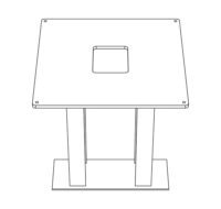 Siedle&Söhne Erdstück 462x462mm ZE/STL 462 x 462