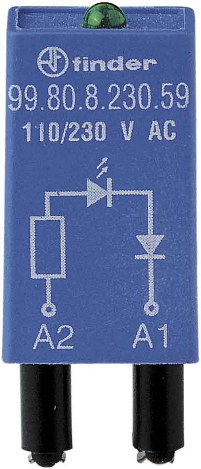 Finder Finder LED gn + Diode 6.. 24VDC für Fas. 94.82/83/84 99.80.9.024.99