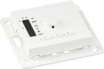 ELDAT ST01E5001-01-02K Temperatursensor Heizung Format 55 1-Kanal weiß glänzend