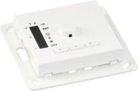 ELDAT ST01E5001-01-02K Temperatursensor Heizung Format 55 1-Kanal weiß glänzend
