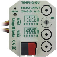 Bild vom Produkt: Lingg&amp;Janke KNX-Tasterschnittstelle quick f.4 Einzeltast TS4FL-2-QU