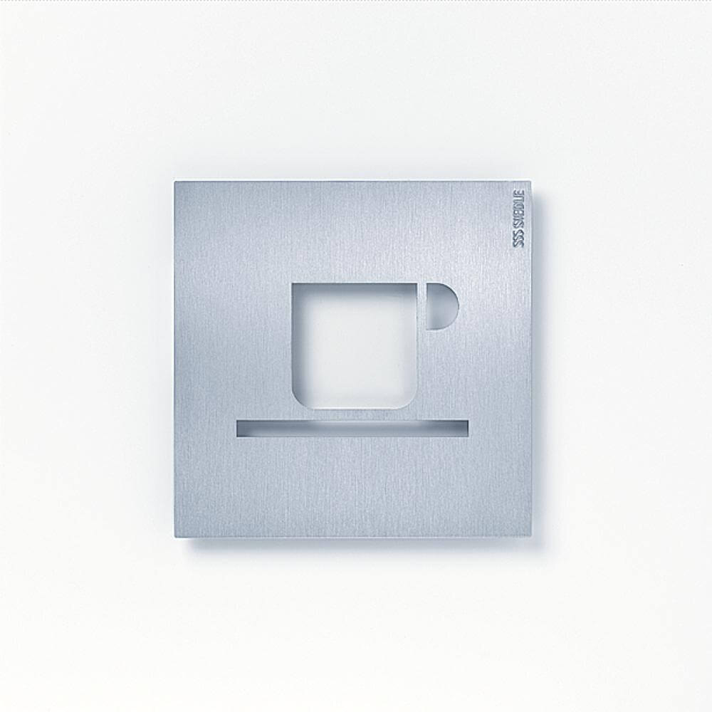 Siedle Siedle&Söhne Orientierungsschild 154x154mm Cafeteria OSP 0003