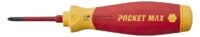 Wiha SB 2831-09040 PocketMax Schraubendreher mit Bit Magazin 45296
