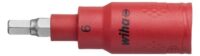 Wiha 246 3/8z Bits socket 6x75mm Steckschlüsseleinsatz isoliert 43107