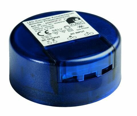 Rutec Rutec 85445PNP-V2 LED Konverter 350mA 6,2W-8W 230V AC dimmbar