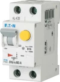 Eaton (Installation) FI/LS-Kombischalter C 16A 1-polig+N, 30mA PXK-C16/1N/003-A