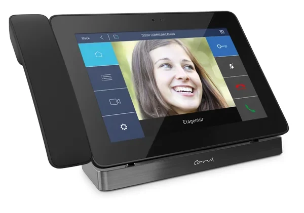 TCS TCS Tür Control IP-Videocolor Touchtelefon Tischg. CAI3000IP si CAI3000-IP-0156