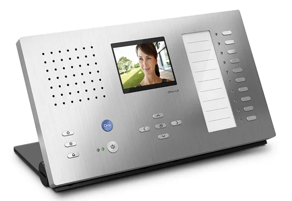 TCS TCS Tür Control Video color Innenstation TischCAI2210+10TA si CAI2210-0150