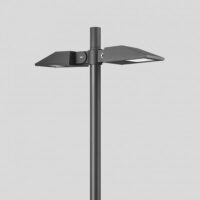 BEGA LED-Aufsatzleuchte 51,6W 76mm 3000K 85245K3 7422lm graphit Konv Alu Gl_tr