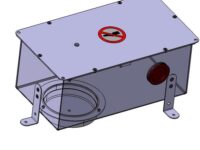 BEGA Einbaugehäuse gr Alu L295mm B150mm 13609 H165mm