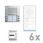 TCS Tür Control audio:pack PES06 ISW5031 6Tasten Aufputz PAAF062/001
