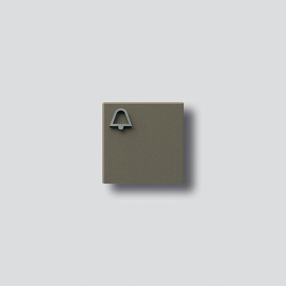 Siedle Siedle&Söhne Klingeltaste Bernst-Glim mit Glockensymbol 200029946-00