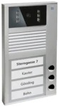 TCS Tür Control Video Außenstation 3Tasten 1-reih Aufputz si AVC11030-0010