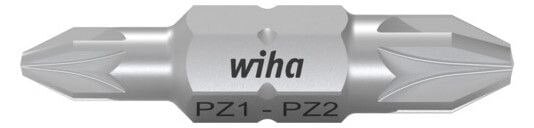 Wiha 7412 PZ1-PZ2 30mm Bit Set Doppelbit 43863