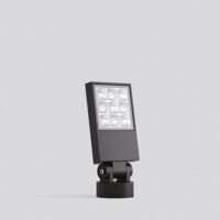 BEGA LED-Anbaustrahler 26,6W Konv DALI 84460K4 1LED graphit 4000K ws 2855lm mt