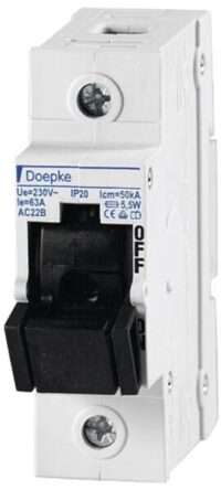 DOEPKE D0-Lasttrennschalter D02 1-polig 400V Tytan II D0-20-1/S 20A
