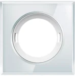 ESYLUX Abdeckung FLATCOVERGLASS SQ WH