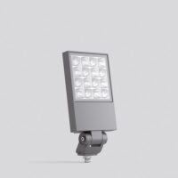 BEGA LED-Anbaustrahler 42,5W Konv DALI 84436AK3 1LED si 3000K ws 4361lm si mt