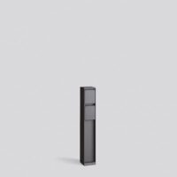 BEGA Installationssäule alu 500mm eins 71158 rechteck schraub graphit