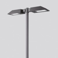 BEGA LED-Aufsatzleuchte 37W 76mm 3000K 84123K3 4594lm graphit Konv Alu IP66