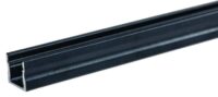 Rutec 65513 ALU-Profil 17/15 black RAL9005