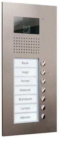 TCS Tür Control Video color Außenstation V PUK 7 Tasten 1-spalt AVU14070-0030