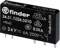 Finder Steck-/Printrelais 34.51.7.024.5010