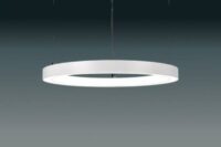 Ø515 H53mm 230V 46 1W IP20 3000K CRI80-RAL9010 CORMA-515 Ringleuchte