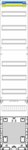 F-Tronic Verteilerfeld 6x12TE APZ 1xRfZ V19APZRFZ mit Ausschn mit N-PE-Klemm mit Abdeckung
