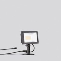 BEGA LED-Anbaustrahler 10W Konv 1LED ws 84824K3 graphit 3000K 960lm graphit mt