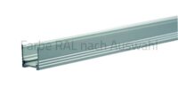 ALU-Profil TUP18/18 RAL Tiefes U-Profil-2 Meter PFD072