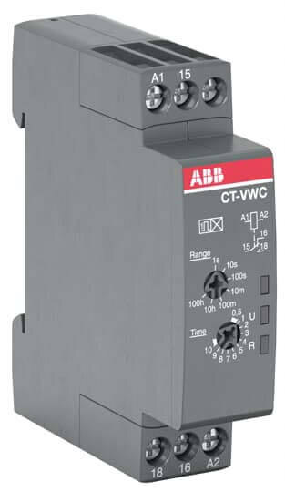 ABB ABB Stotz S&J Zeitrelais einschaltwisch. 1We,24-48VDC/24-240V CT-VWC.12
