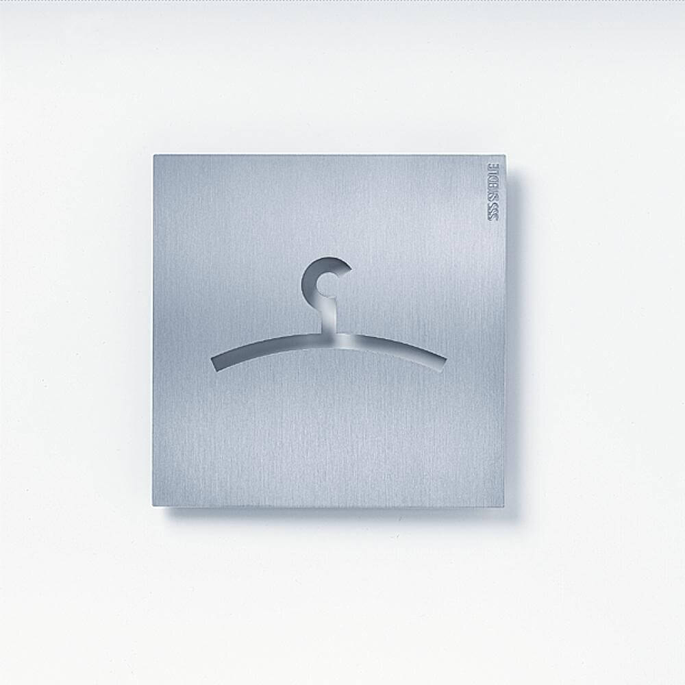 Siedle Siedle&Söhne Orientierungsschild 154x154mm Garderobe OSP 0004