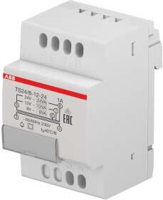 ABB ABB Stotz S&J Klingeltransformator 24VA, 4-8-12VAC TS24/4-8-12
