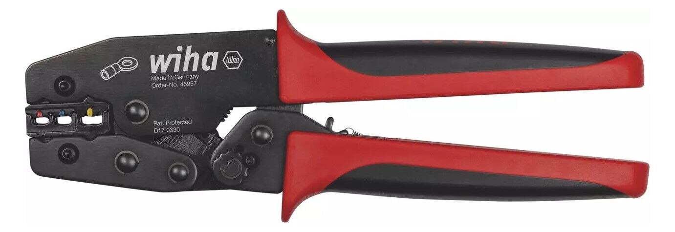 Wiha WIHA Z62000206-01SB Crimpwerkzeug f.isolierte Kabelschuhe u.Kontakte 45957