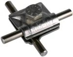 Dehn MV-Klemme NIRO für Rd 8-10mm MVK 8.10 SKM10X30V2A